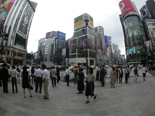 Das chinesische Einkaufsparadies: Das Ginza-Quartier in Tokio.
