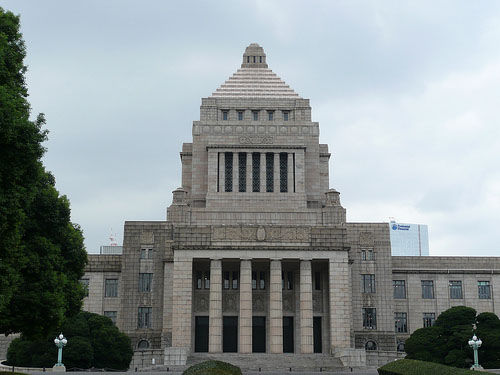 Hier wird gewählt: Das japanische Parlament.
