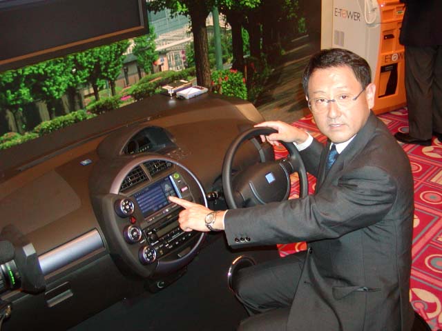 Hier geht's lang: Akio Toyoda ist der Enkel des Firmengründers Kiichiro Toyoda.