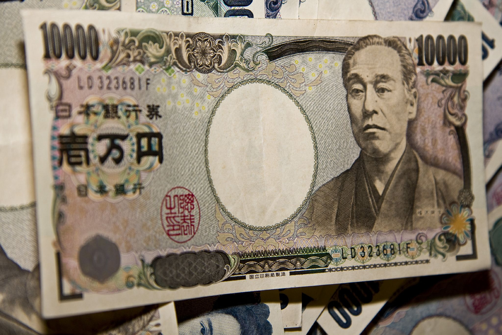 Jede Menge japanische Yen