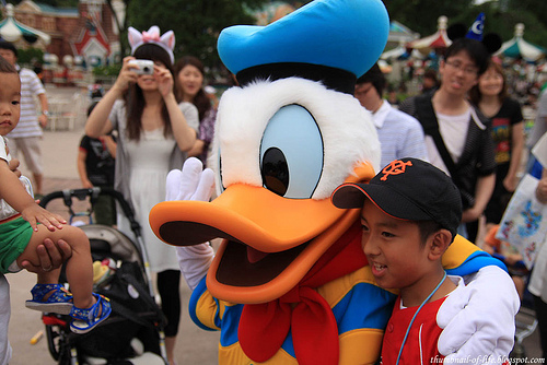 Findet regen Zuspruch: Donald Duck hat in Asien eine neue Heimat gefunden.