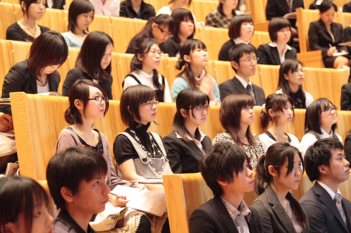Schwierige Aussichten: Studenten auf Jobsuche in Japan.