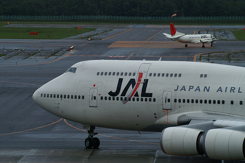 Keine Extraflüge: Eine Maschine der JAL.