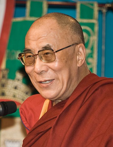 Auch in Japan beliebt: Der Dalai Lama.