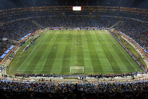 Soccer City: Hier findet der Final zwischen Holland und Spanien statt.