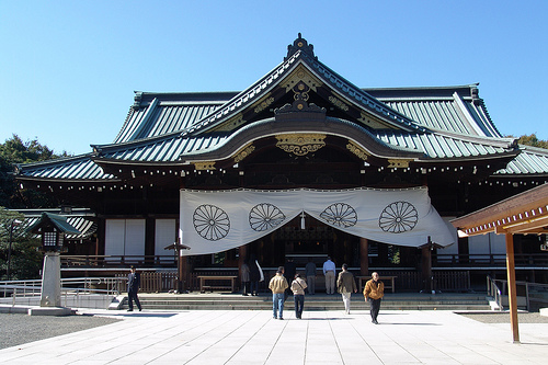 Sorgt auch dieses Jahr für Aufsehen: Der Yasukuni-Schrein in Tokio.