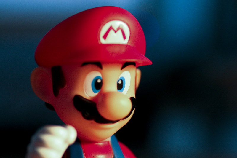 Eine lange Karriere: Super Mario von Nintendo.