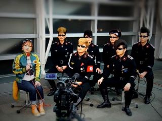 Peinlicher Auftritt: Die Band Kishidan bei MTV.