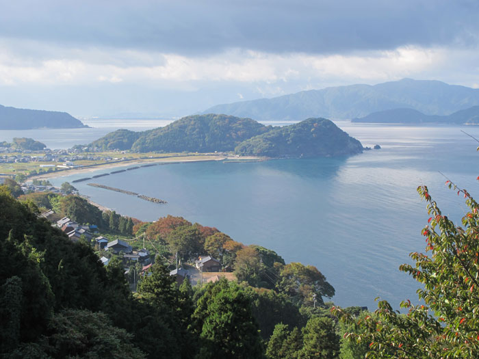 Die Landschaft der Präfektur Fukui.