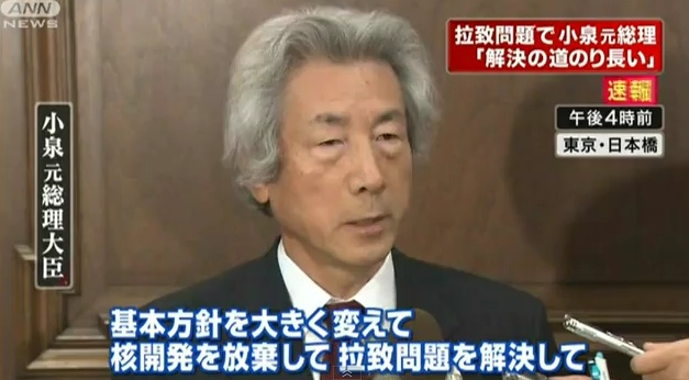 Hofft auf einen Wandel: Japans Ex-Premier Junichiro Koizumi.