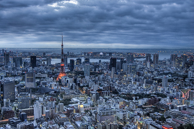 Muss jederzeit mit dem grossen Beben rechnen: Die Skyline von Tokio.