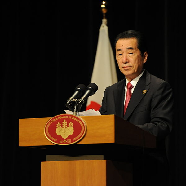 Japans Ex-Premierminister Naoto Kan.