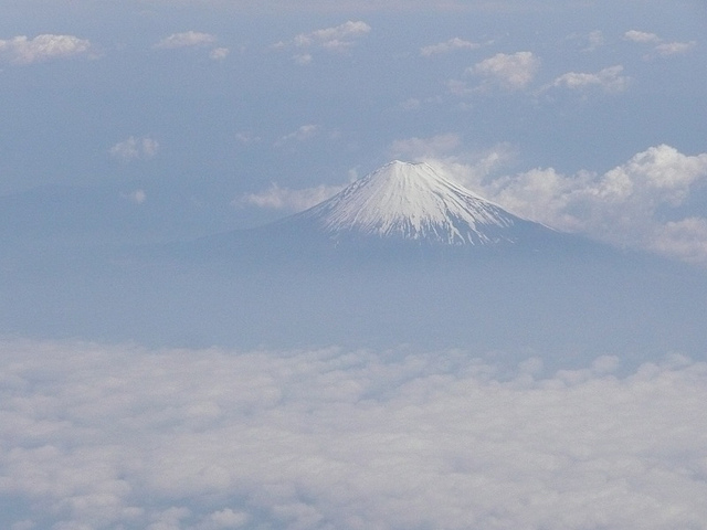 Japans Wahrzeichen: Der Fuji.