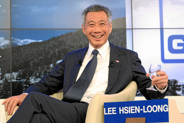 Ein Grossverdiener unter den Regierungschefs: Singapurs Premierminister Lee Hsien-Loong.