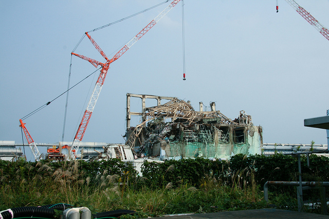 Ewige Bürde: Der zerstörte Reaktor 3 im AKW Fukushima 1.
