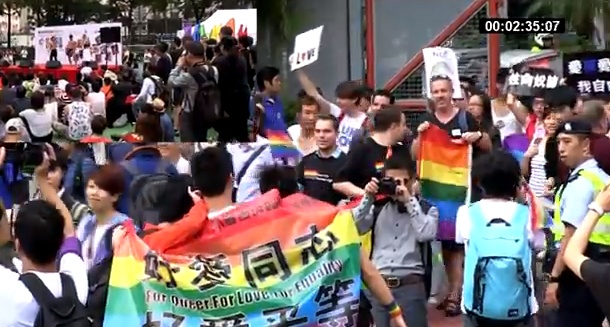 Gay Pride in Hongkong.