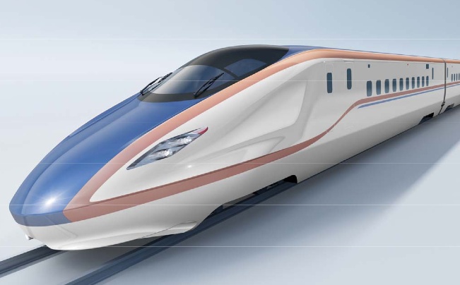 Der Shinkansen vom Typ E7 wird ab 2015 Tokio mit Kanazawa verbinden.