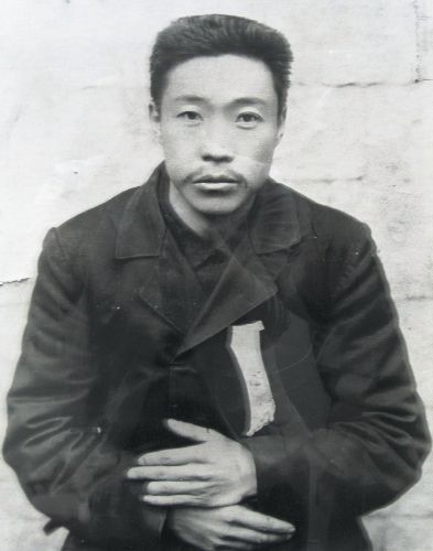 An Jung-geun nach seiner Verhaftung.