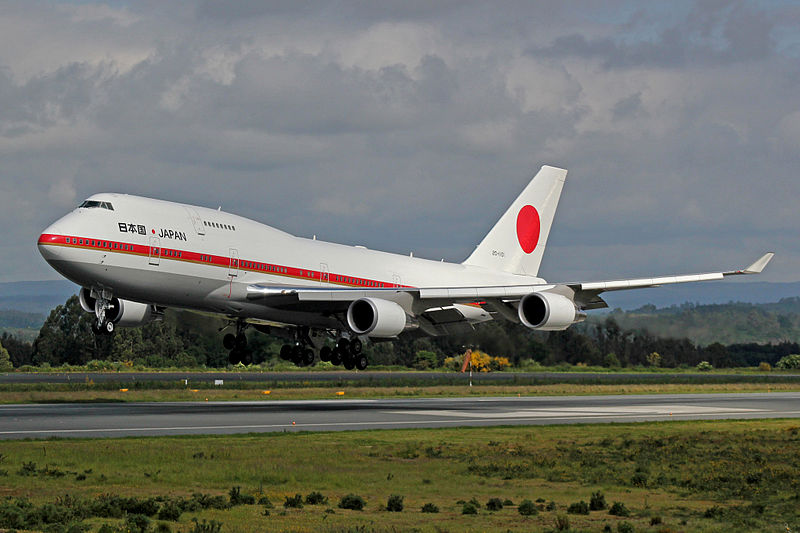 Seit 1993 im Dienst: Japans Air Force One.