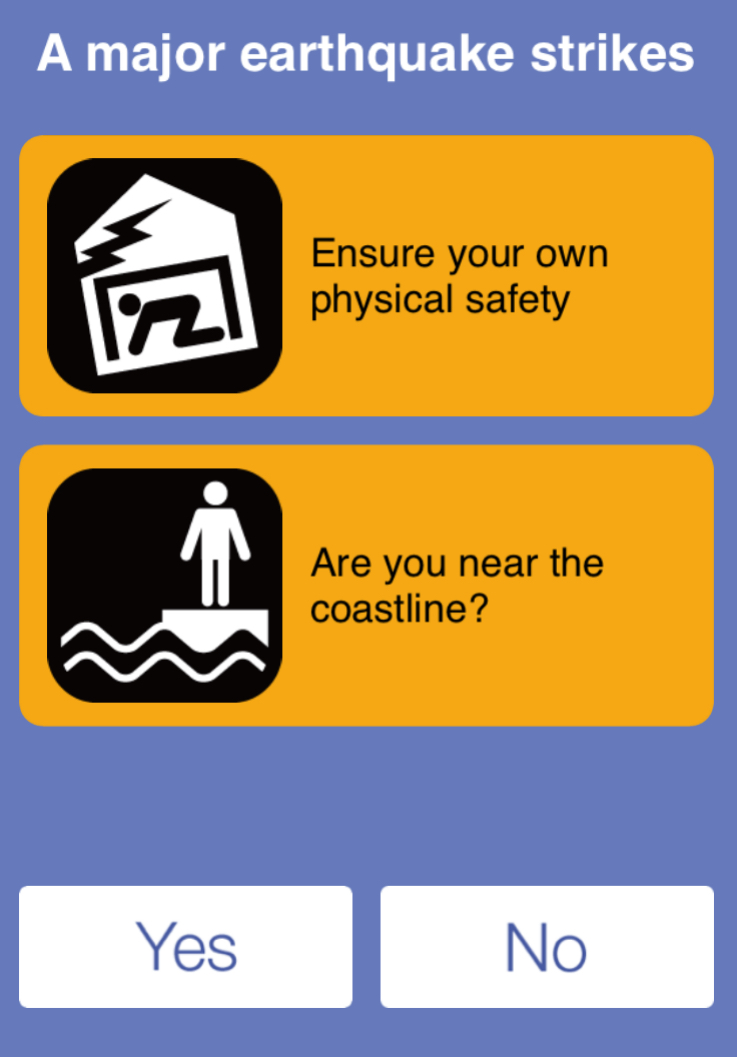 Die App «Safety Tip» informiert ausführlich.