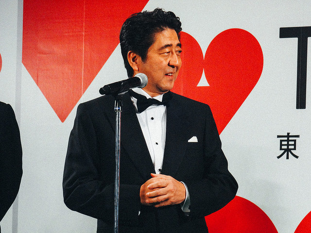 Ein Premier mit Ausdauer: Shinzo Abe.
