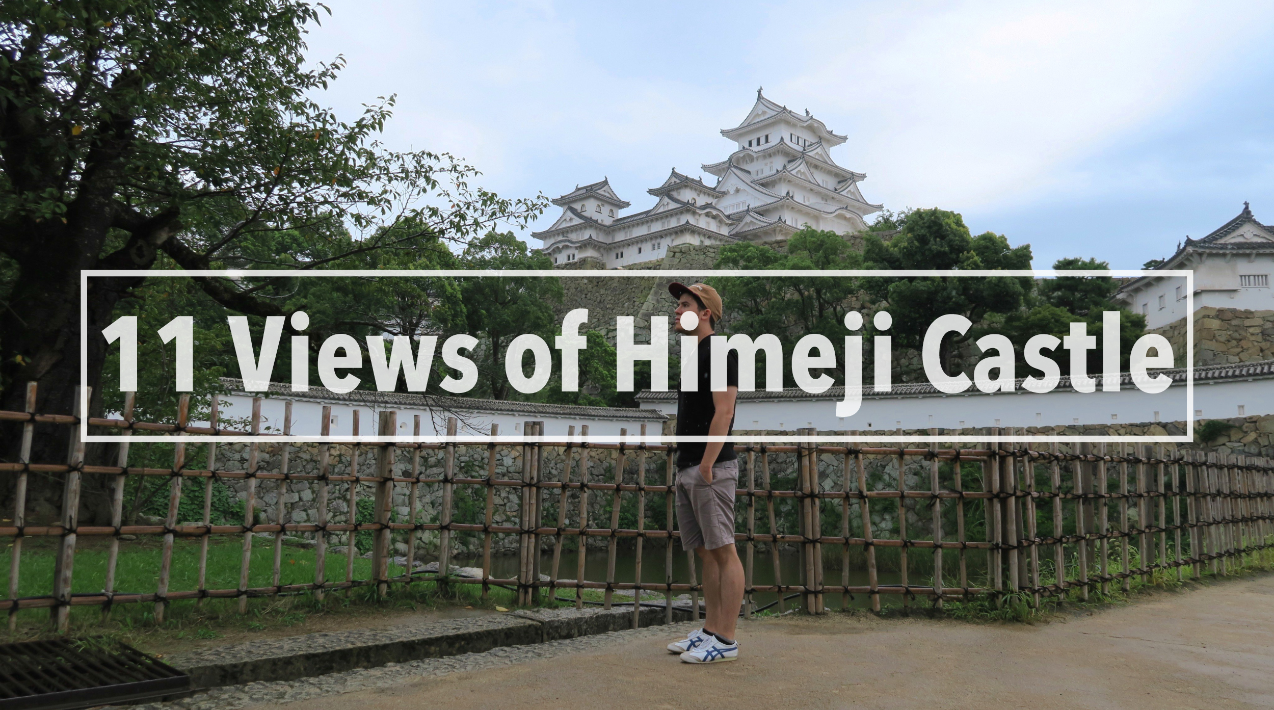 Ein Kurzfilm: 11 Ansichten der Burg von Himeji.