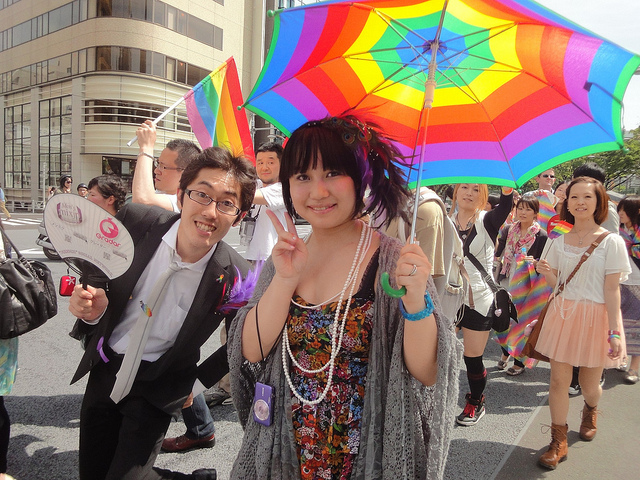 Die Tokyo Rainbow Pride.