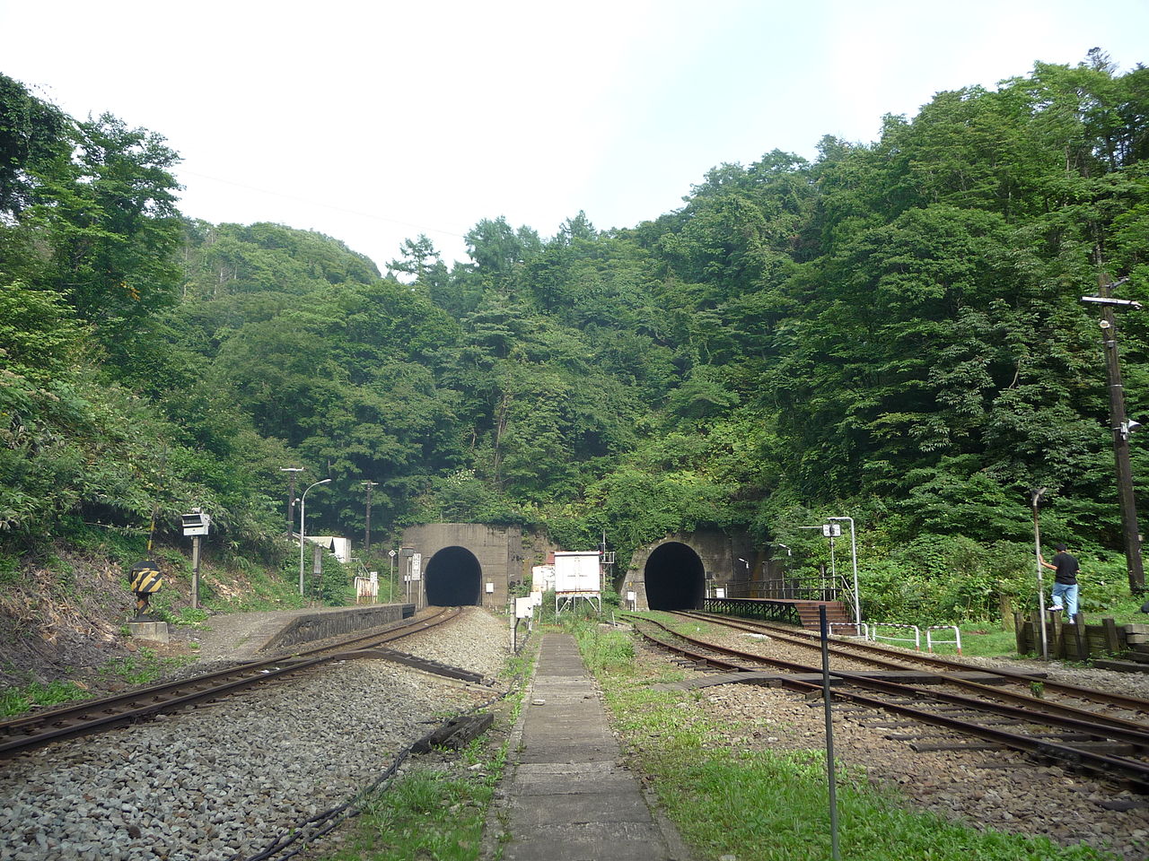 Im Niemandsland: Der Bahnhof Koboro auf Hokkaido.