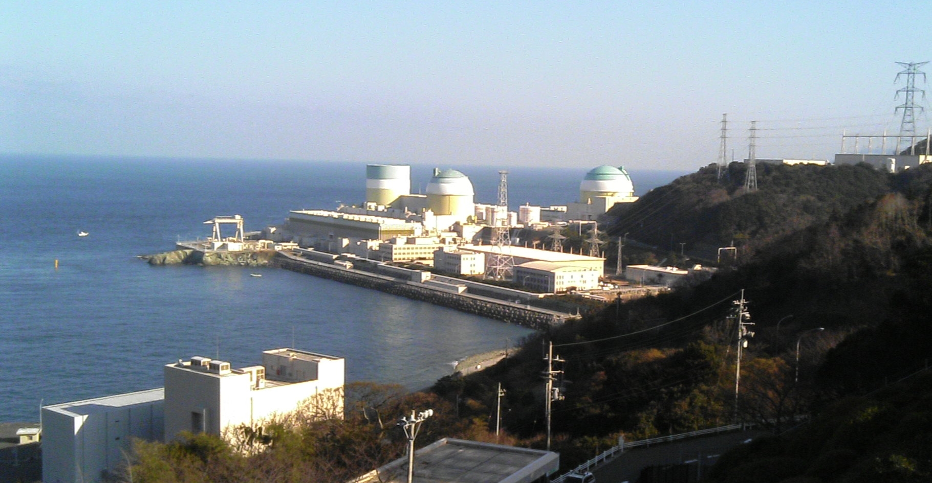 Das AKW Ikata in der Präfektur Ehime besitzt 3 Reaktoren.