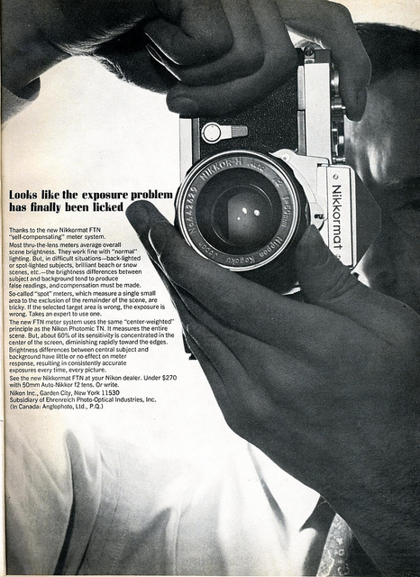 Nikkormat: Eine Nikon-Kamera aus den 1960ern.