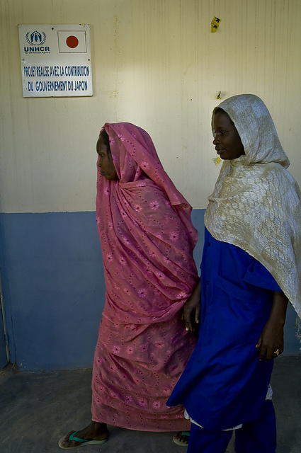 Ein von Japan bezahltes UNHCR-Projekt im Tschad.