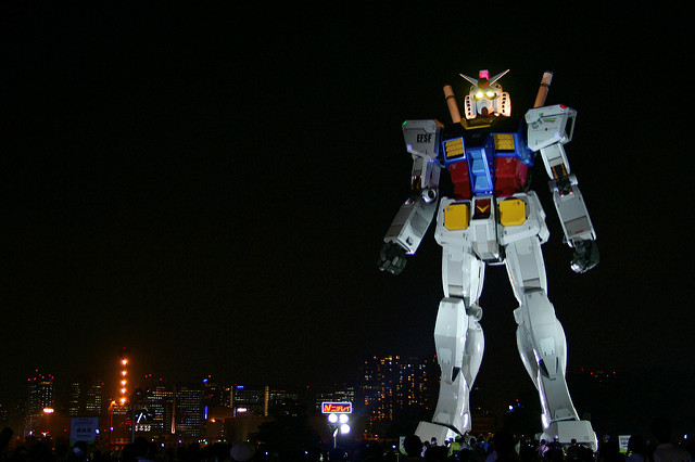 Gundam in Tokio.