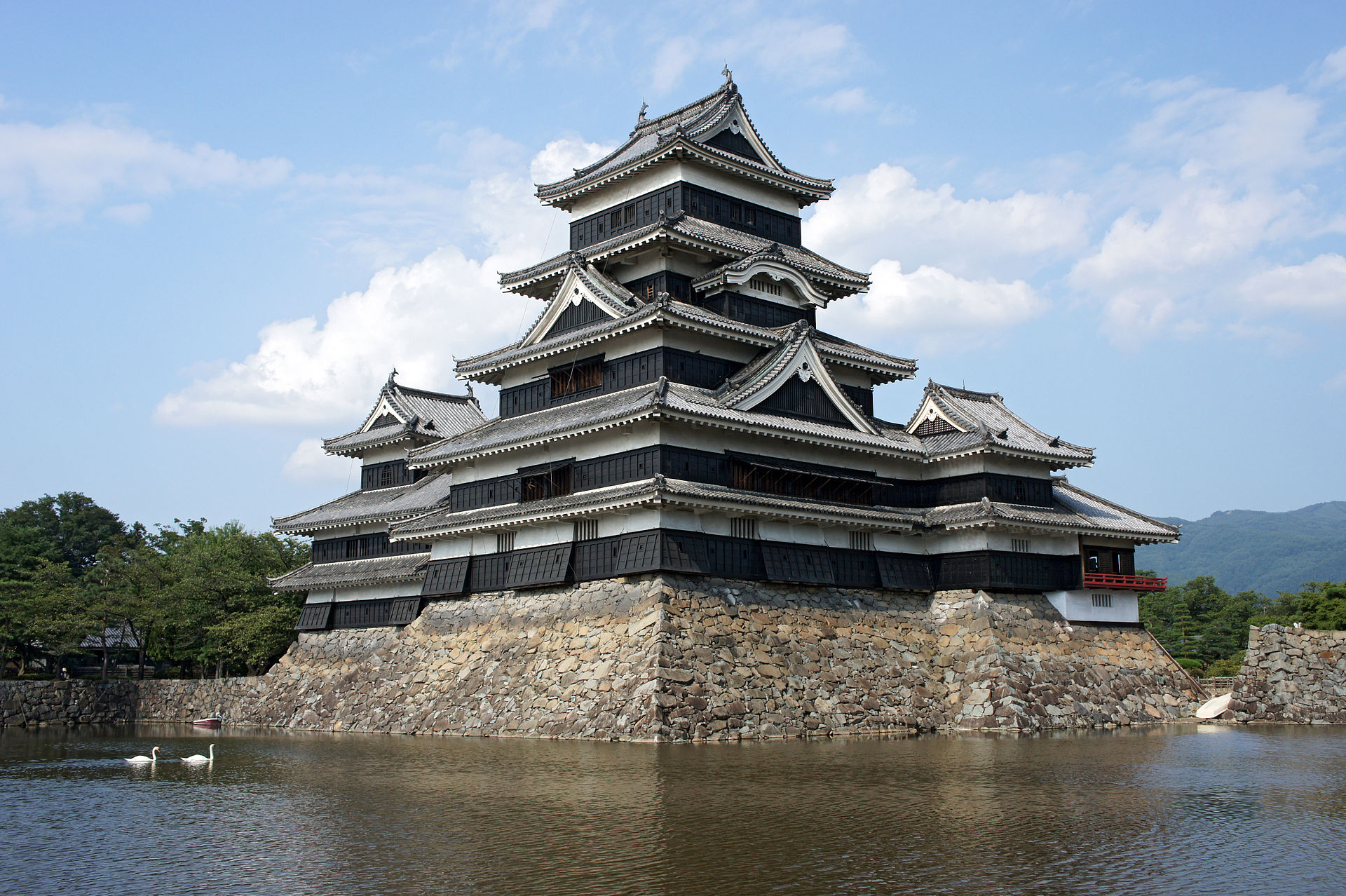 Die Burg von Matsumoto.