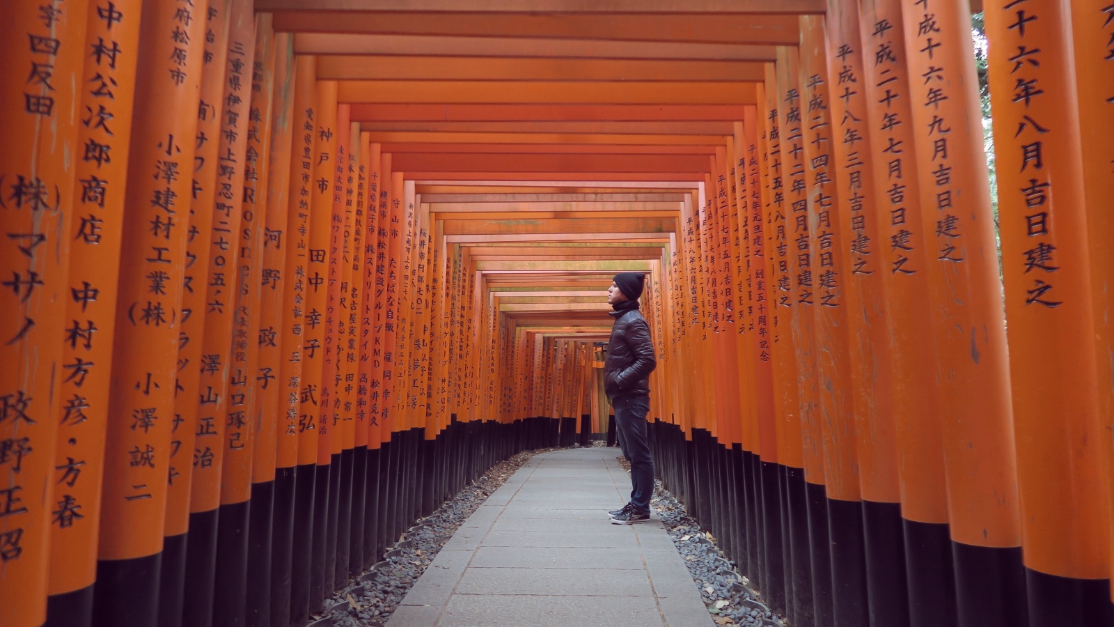 Der Klassiker: Der Fushimi-Inari-Schrein in Kyoto.