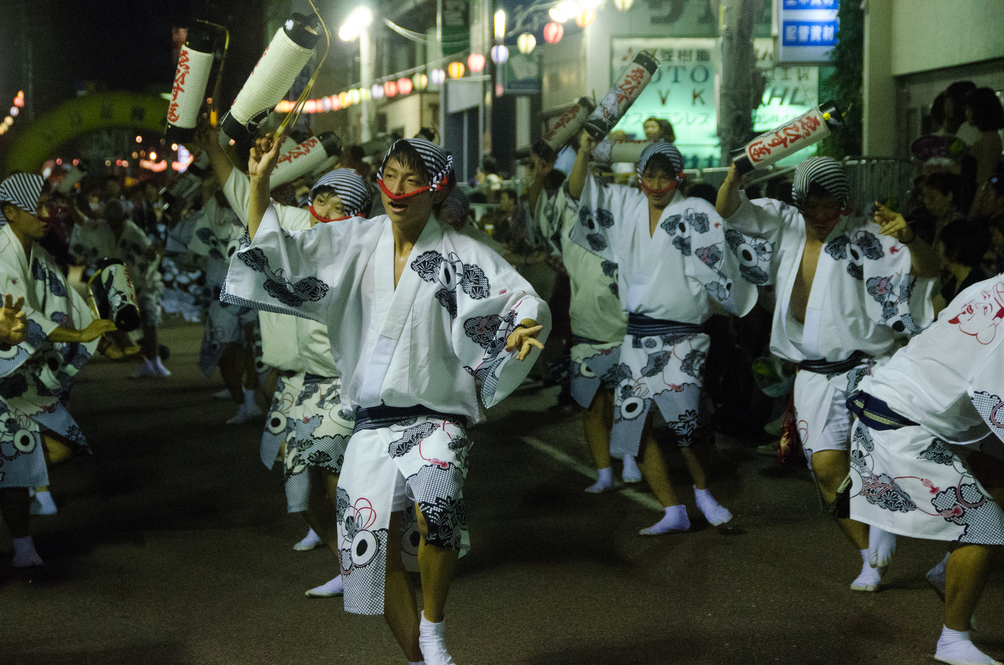 Das Awa-Tanzfestival in Tokushima.