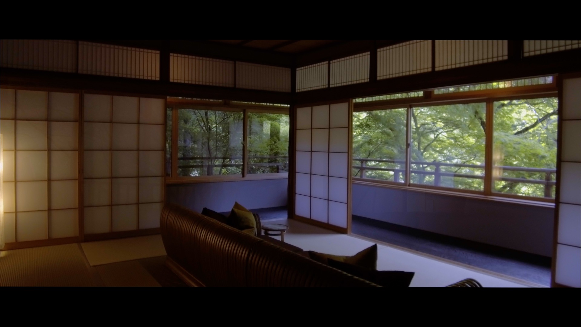 Ein Zimmer im Hoshinoya Kyoto.