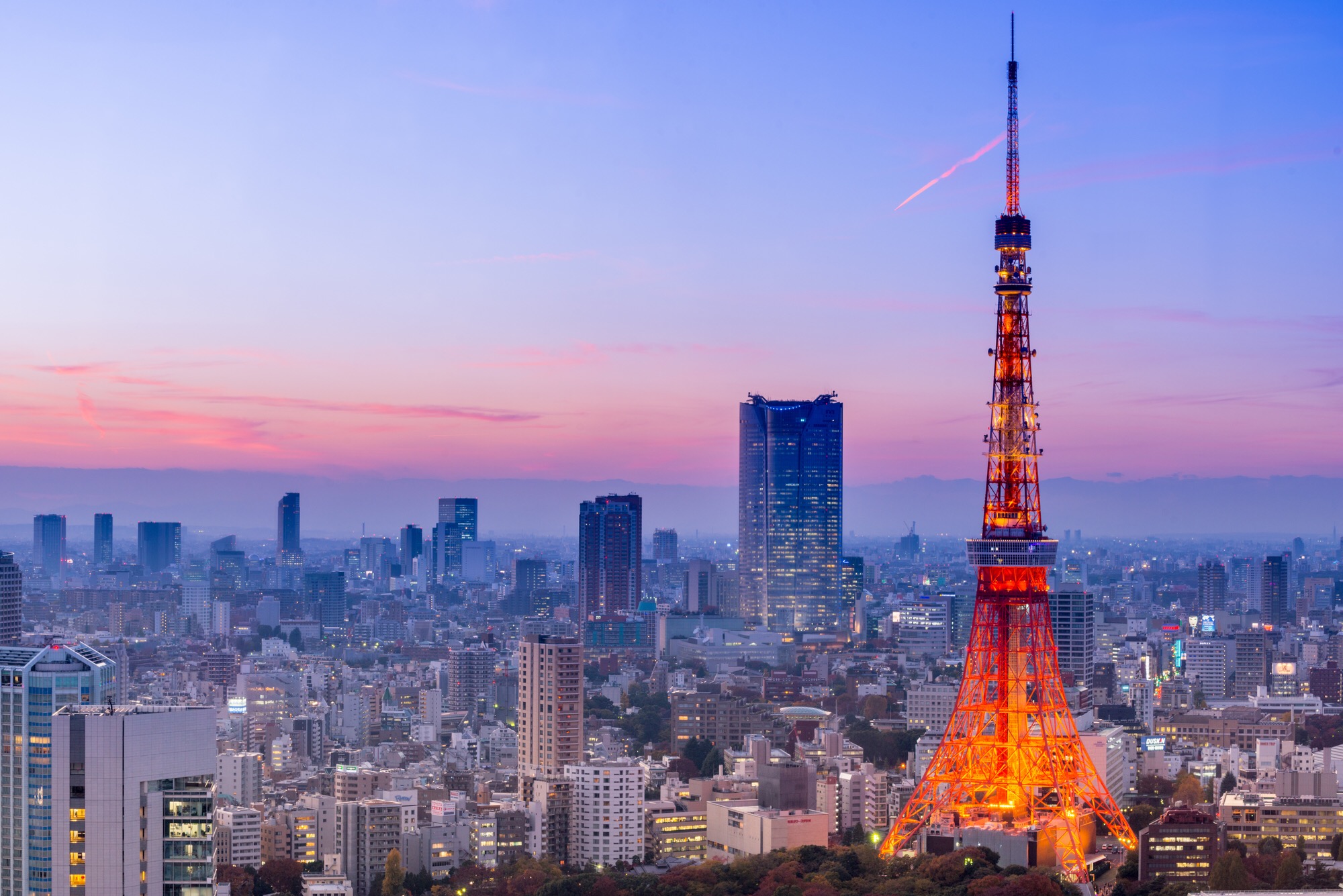 Tokyo Tower: Das zweithöchste Bauwerk Japans.