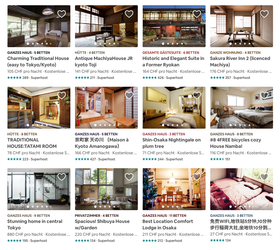 Angebote für Japan auf Airbnb.