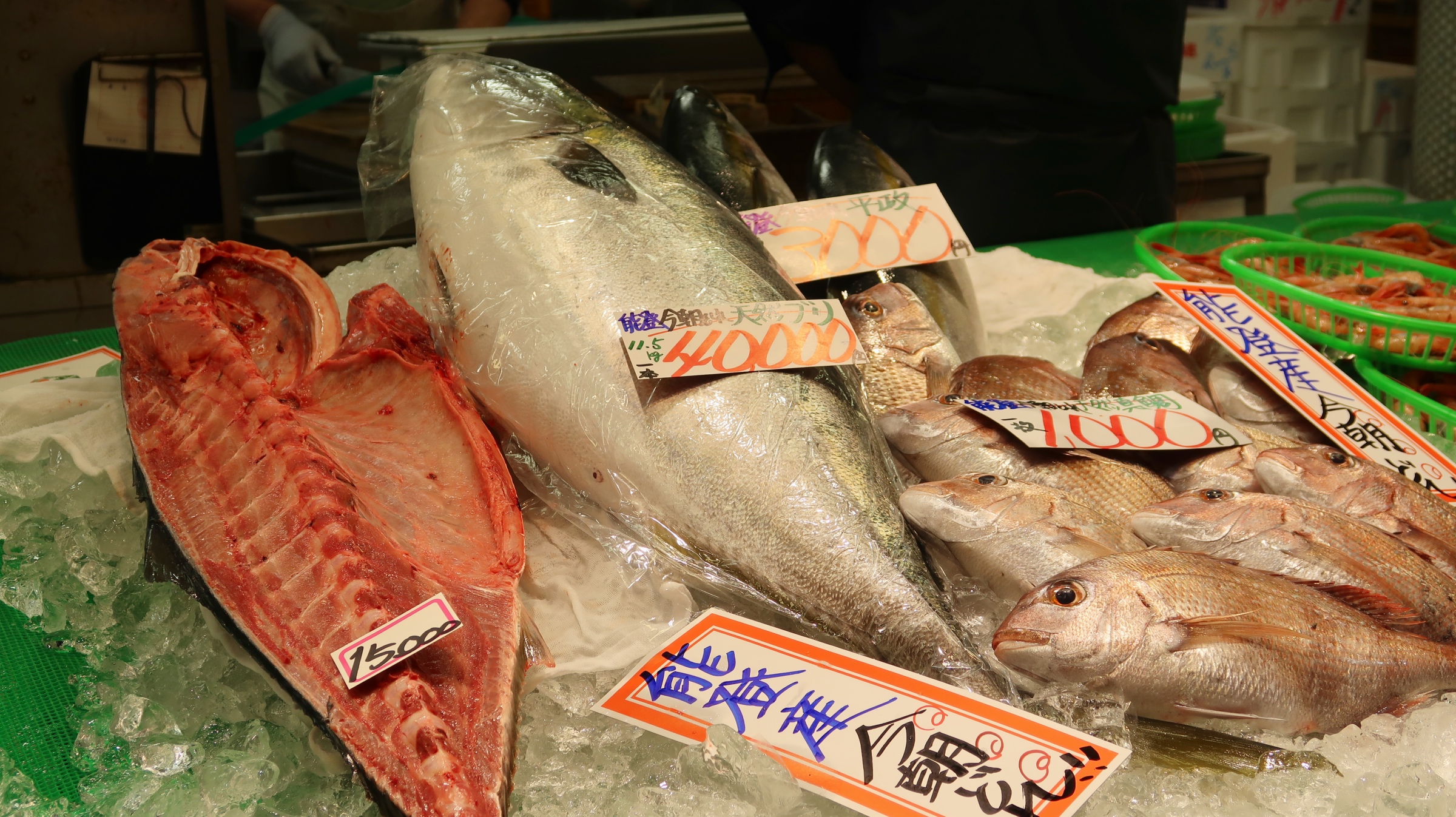 Der Fischmarkt gehört zu den besten des Landes.