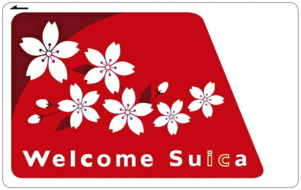 Das Design der neuen SUICA-Karte für Touristen.