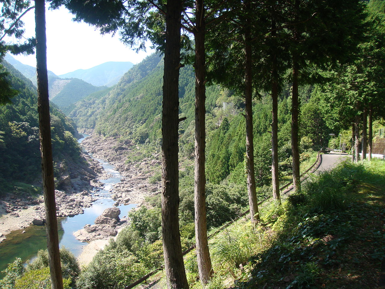 Ein weitläufiges Naturparadies: Das Dorf Kitayama.