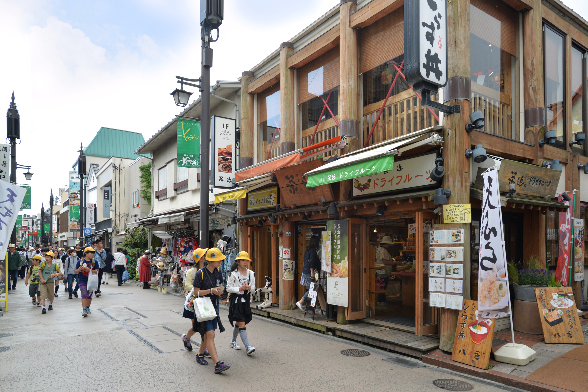 Ein Essparadies: Die Komachi-Strasse in Kamakura.