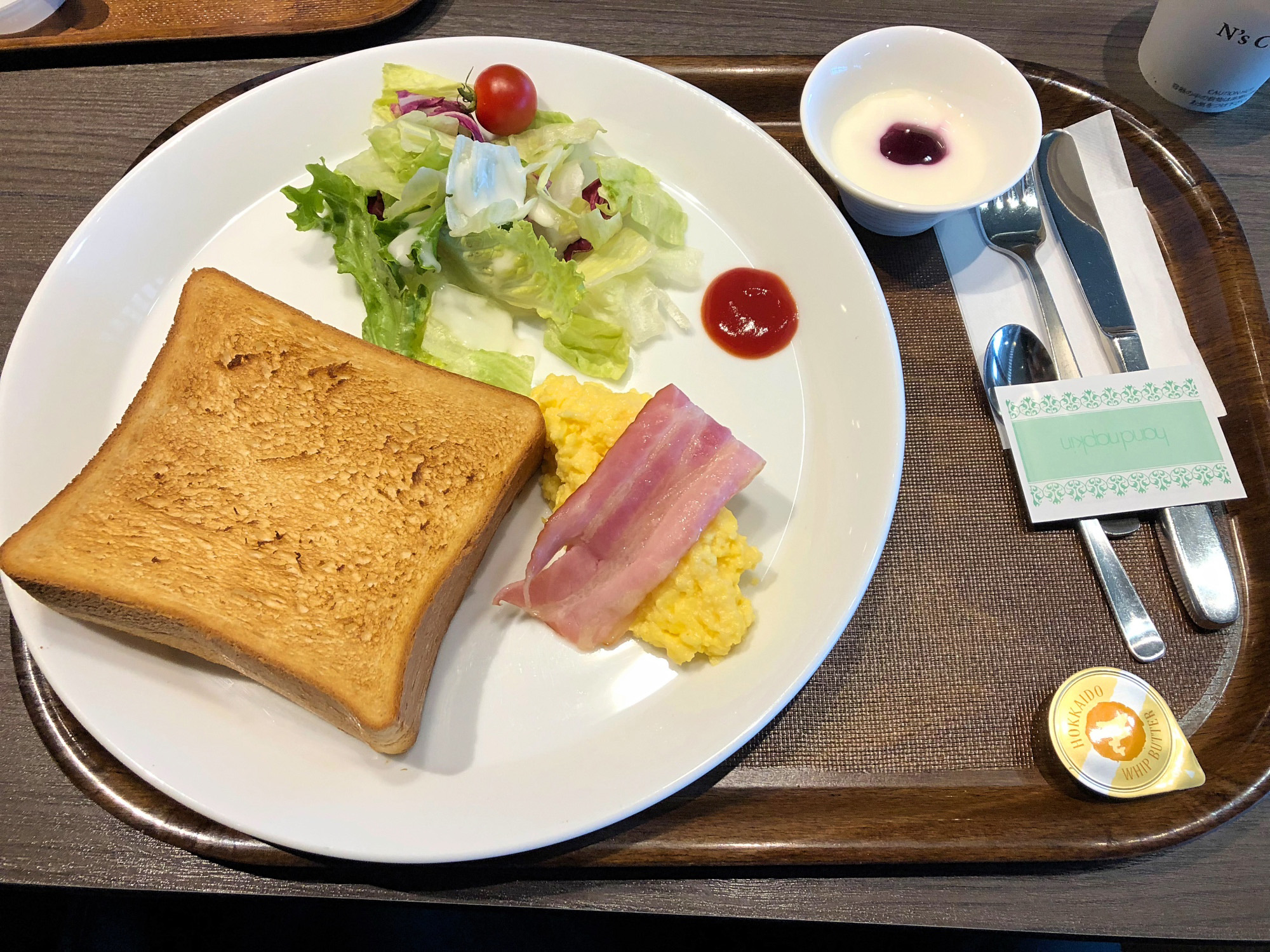 So kann ein Frühstück in Japan auch aussehen.