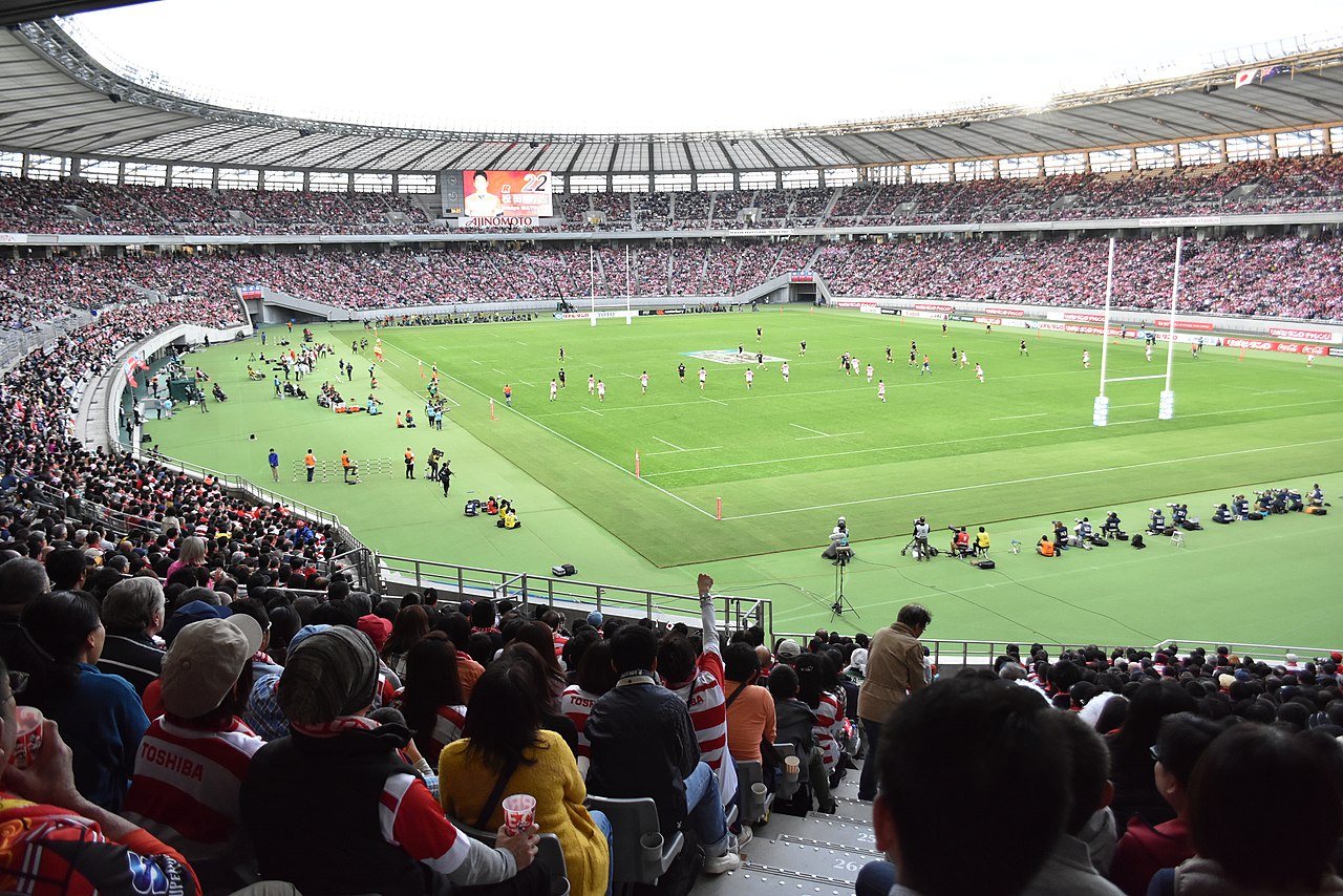 Das Ajinomoto-Stadion in Chofu, Tokio.