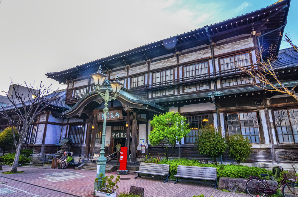 Takegawara-Onsen: Das historische Badehaus von Beppu.
