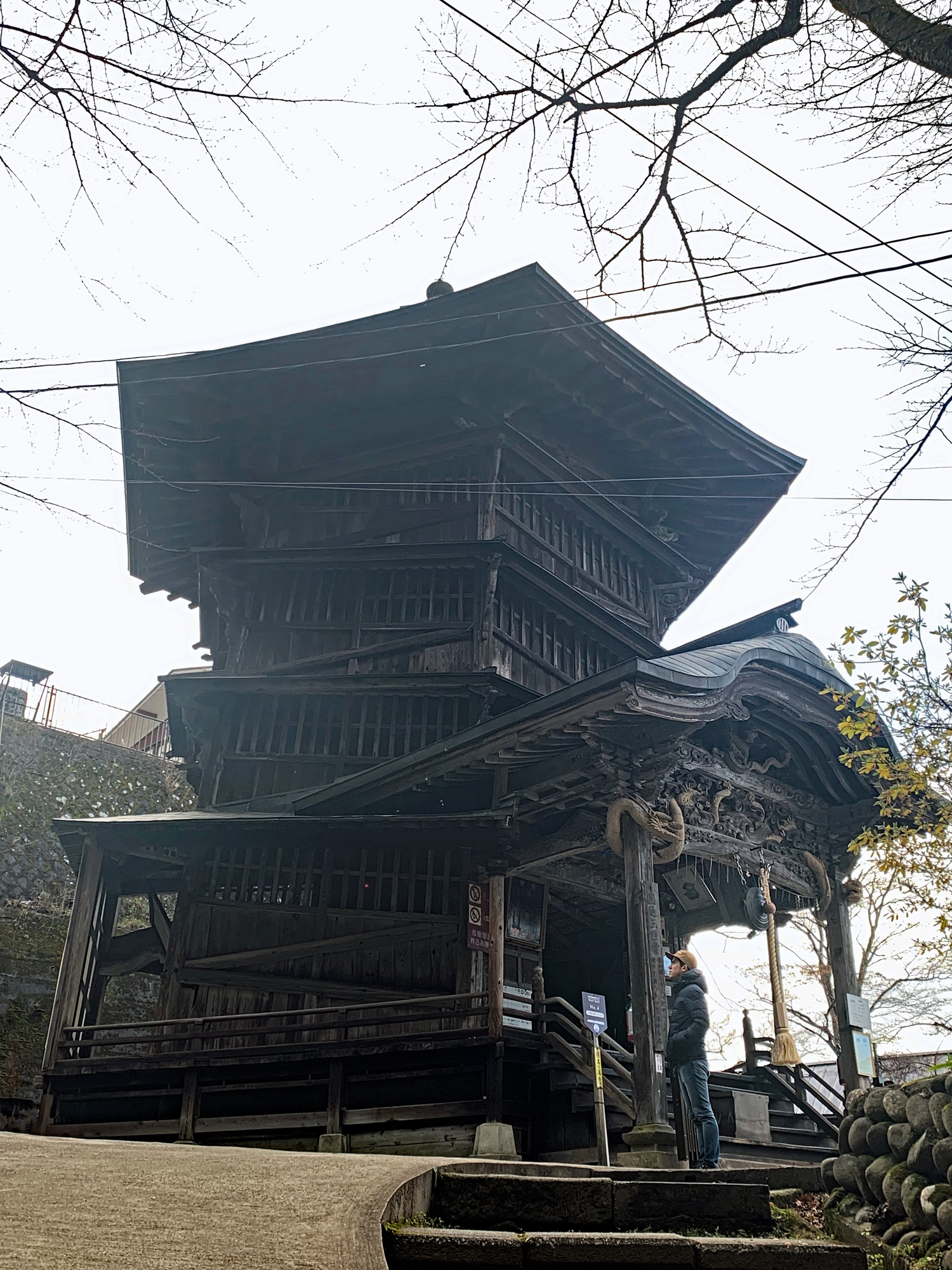 Der Sazaedō in Aizu-Wakamatsu.