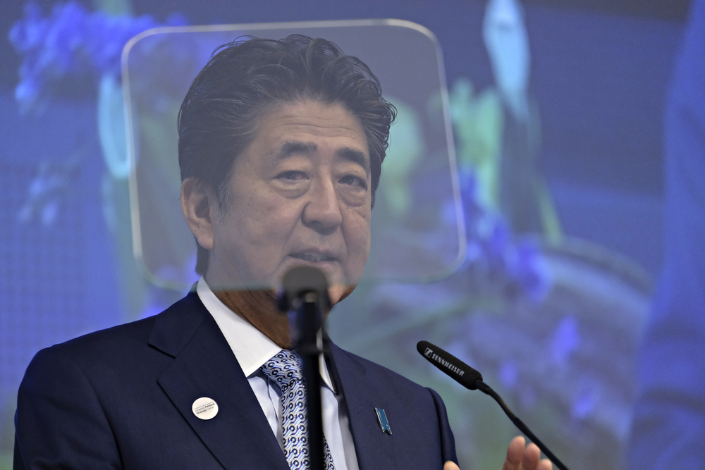 Japans Regie­rungs­chef Shin­zo Abe.
