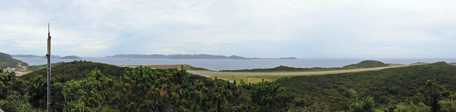 Die gesamte Insel Fukaji ist für den Flughafen reserviert.