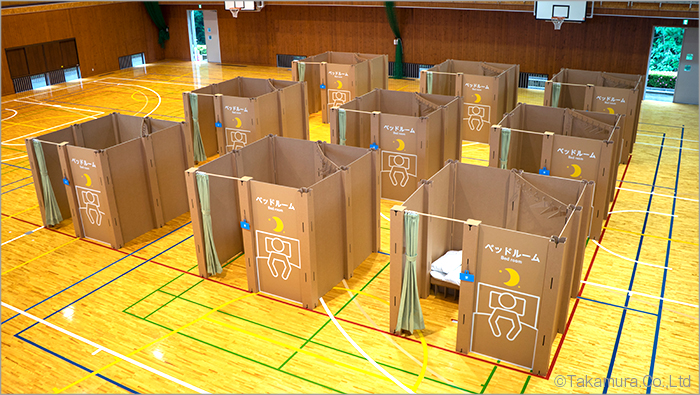Das Konzept der Schachtelhäuser von Takamura.