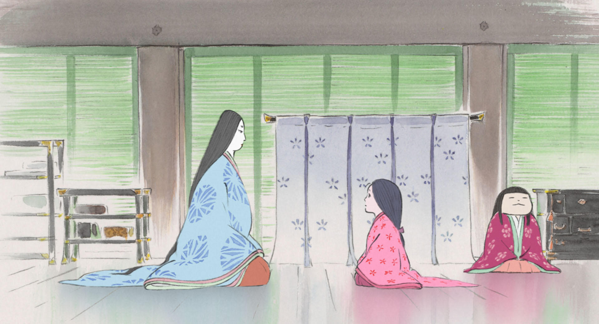 Eine Szene aus «Prinzessin Kaguya»